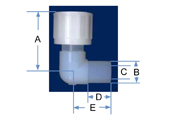 Weld Elbow Connector