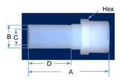 Weld Female Adapter